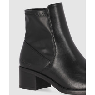 Botines - Negro - Tacón: 5 cm