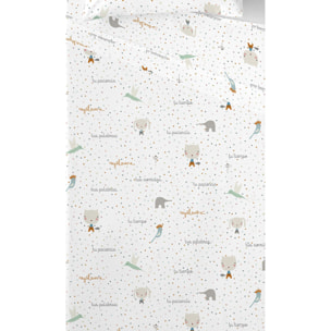 Haciendo el Indio - Juego de Sábanas Estampadas - Infantil - Incluye 1 Funda de Almohada - 100% Algodón - Regálame B