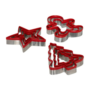 Emporte-pièces Noël 3 pièces