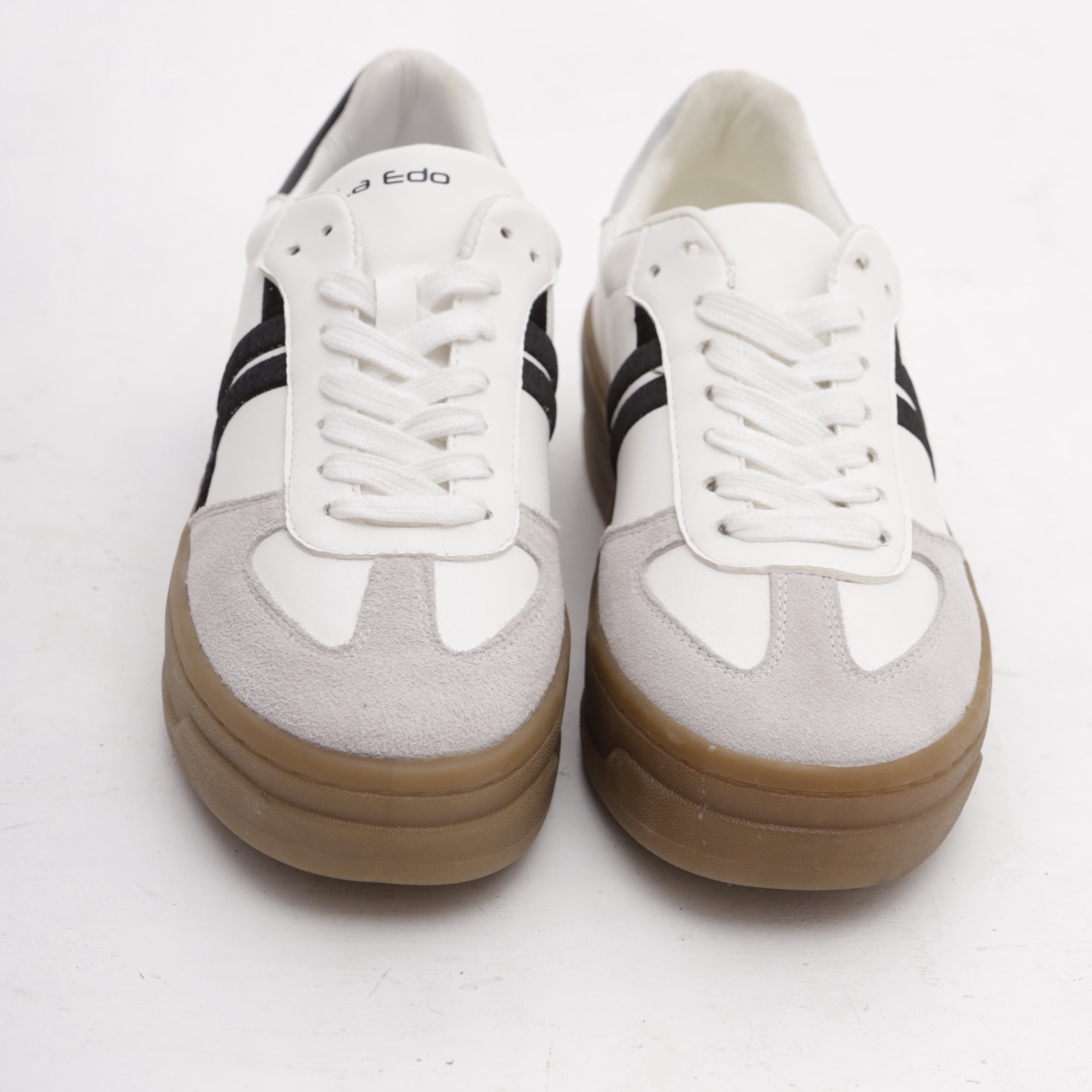 SNEAKERS PLATFORM CHOCOLA' BIANCO