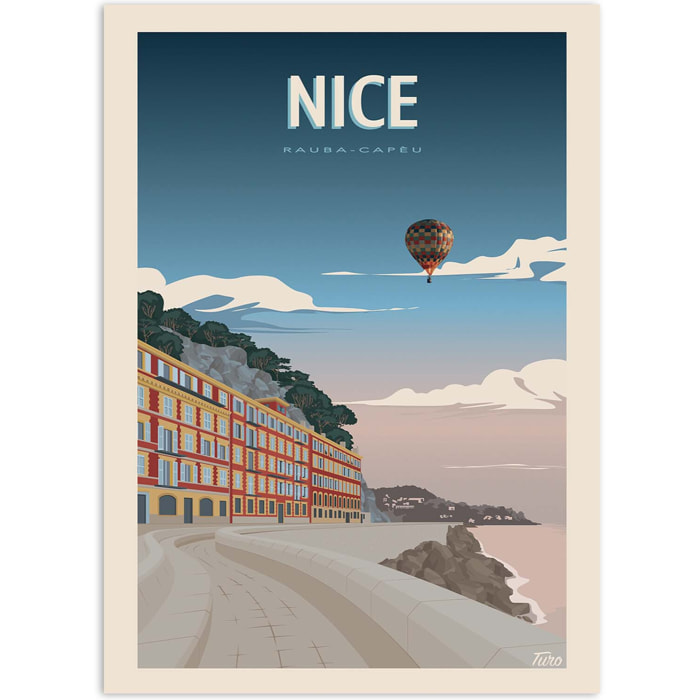 Affiche - Nice - Turo Memories Studio