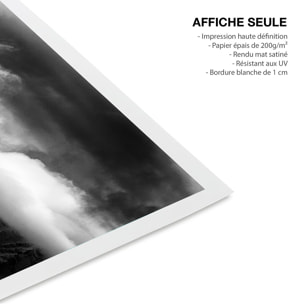 Affiche paysage Roche et vent Affiche seule