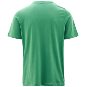 T-Shirts & Top Kappa Uomo Logo Amberis Dk Verde