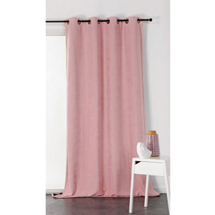 Rideau Alaska isolant et 100 % occultant - Rose Boudoir