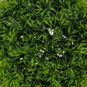Boule de buis artificiel "Carly" vert D18cm