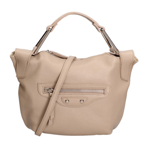 Borsa a mano da donna In Vera pelle Made in Italy 29x20x9 cm