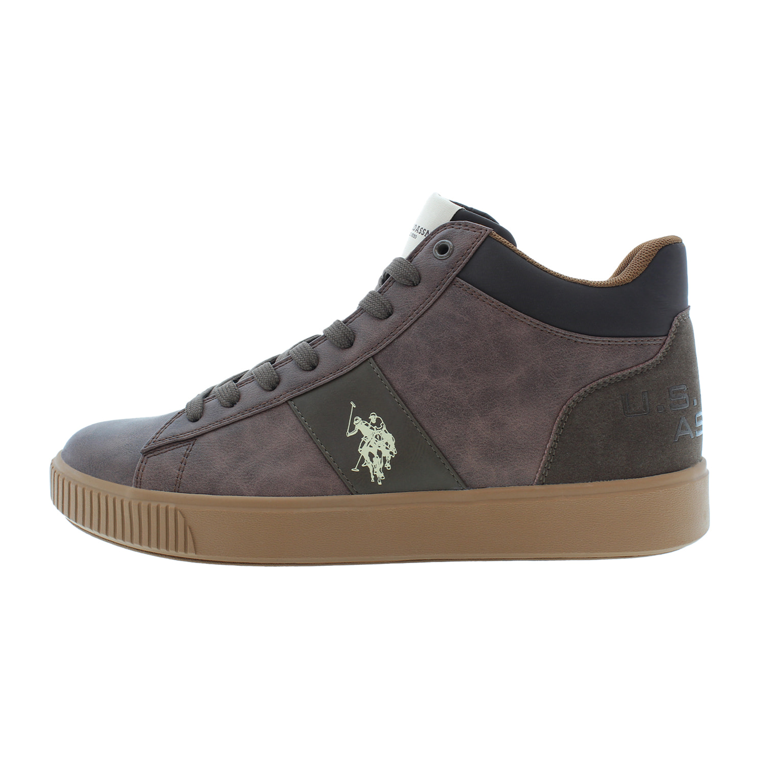 Sneakers U.S. Polo Assn. marrone scuro