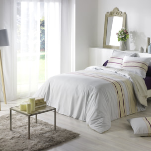 Parure Housse De Couette + 2 Taies Odaya