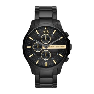 Orologio Armani Exchange HAMPTON Acciaio Nero