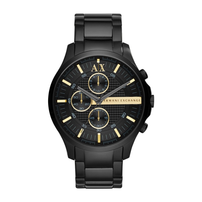 Orologio Armani Exchange HAMPTON Acciaio Nero