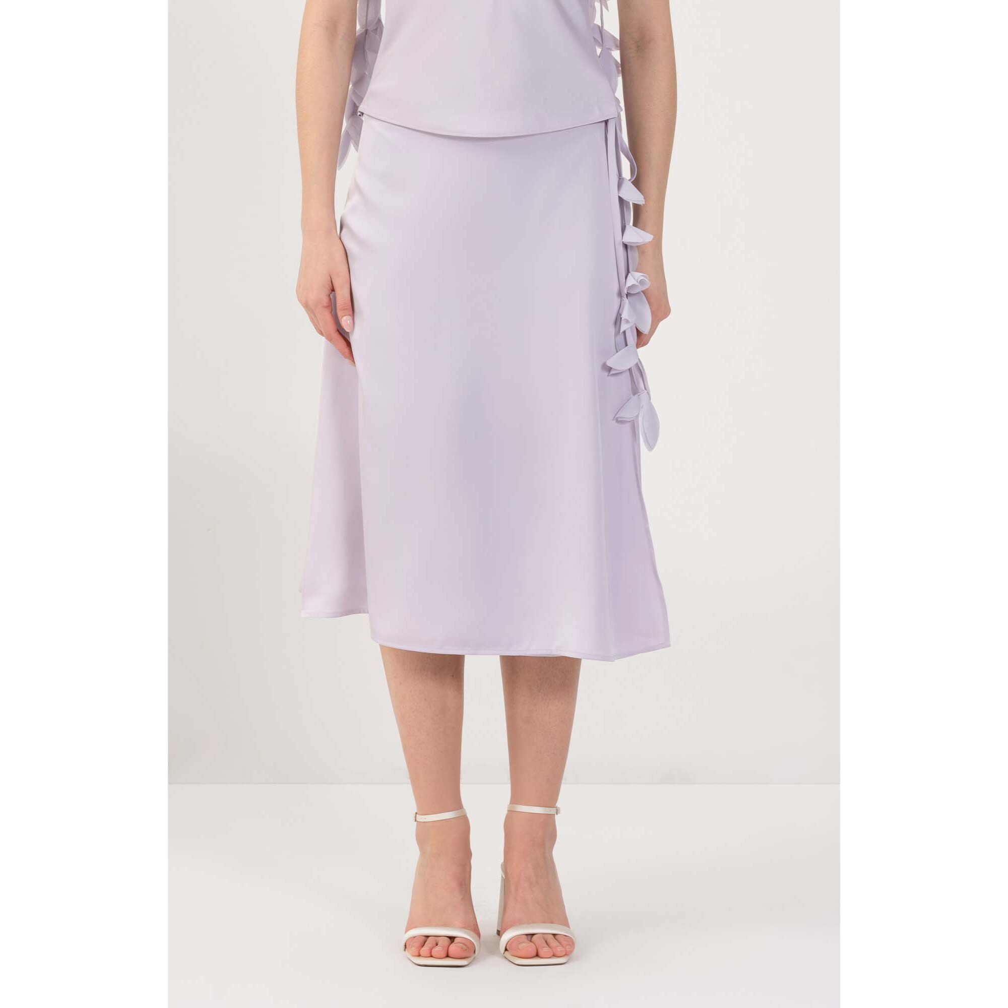 Kocca - Gonna con applicazioni floreali Donna