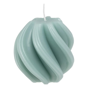 Bougie bâton "Twist wild romance" blanc 187g