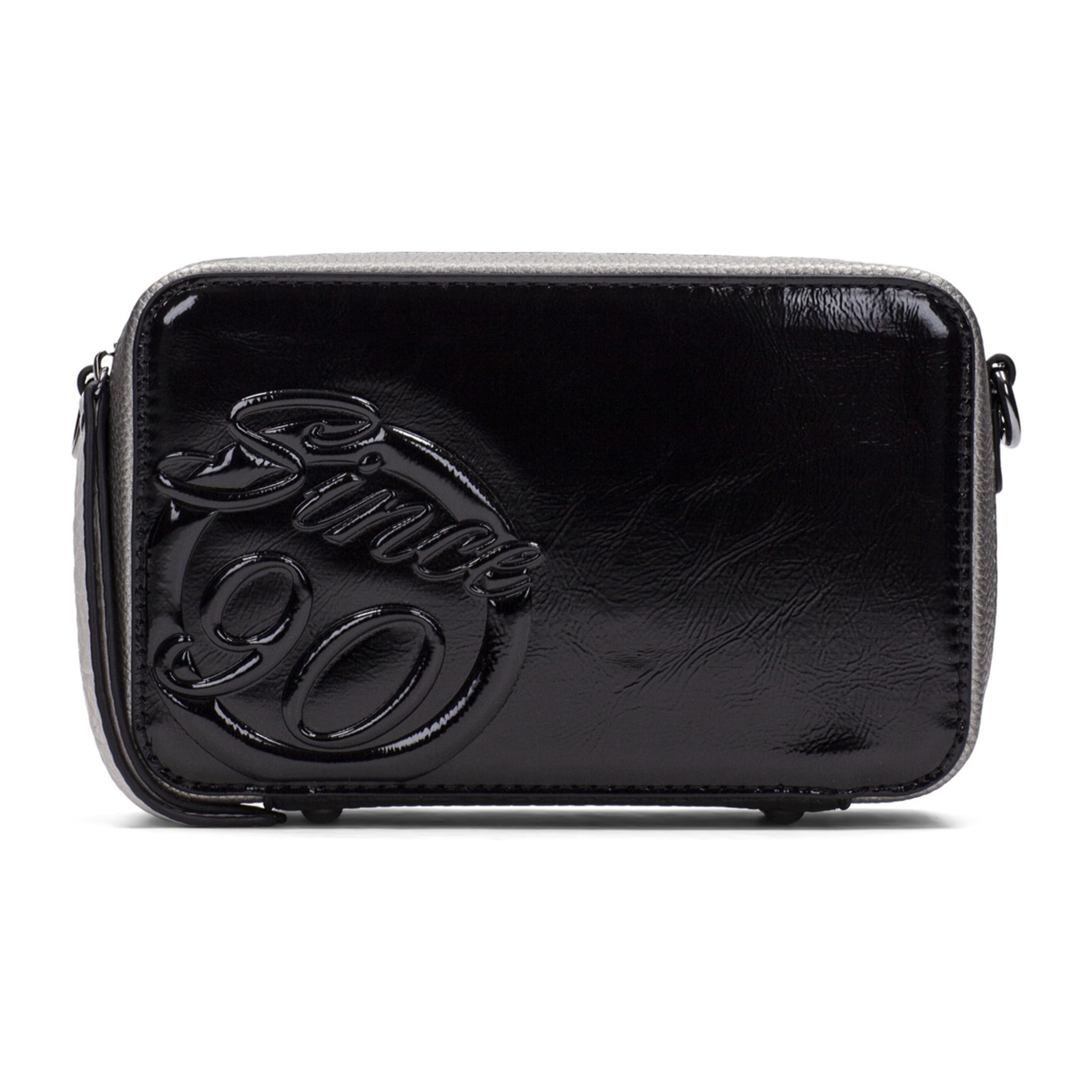 Bandolera  Negro plomo 20cm x 12cm x 7cm