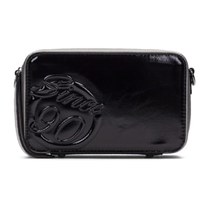 Bandolera  Negro plomo 20cm x 12cm x 7cm