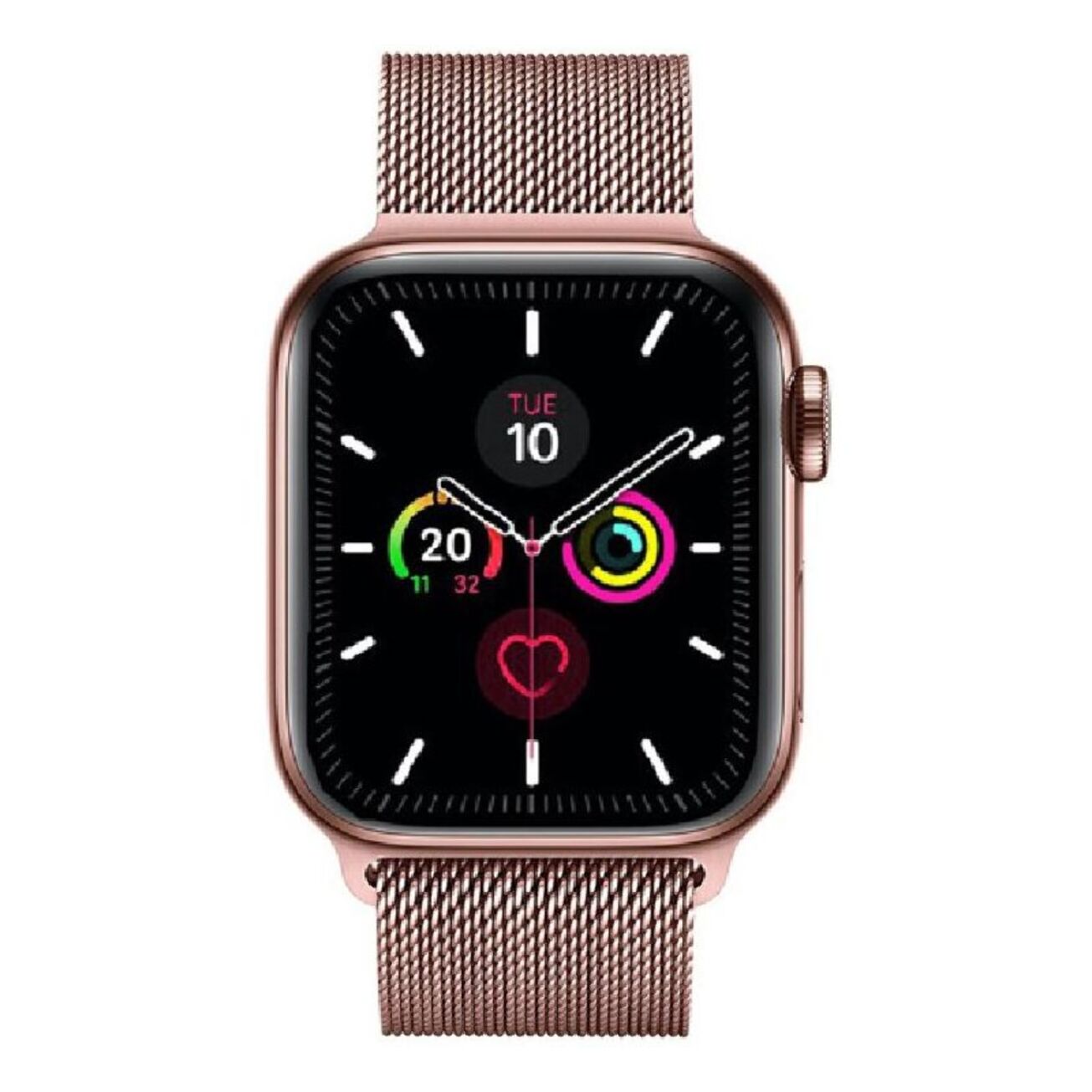 Bracelet IBROZ Apple Watch 38/40/41mm Maille rose gold