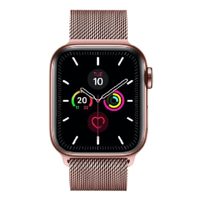 Bracelet IBROZ Apple Watch 38/40/41mm Maille rose gold