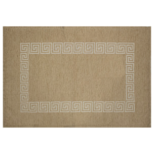 TAPPETO DA CUCINA CIPRO CAMOSCIO CON FONDO ANTISCIVOLO