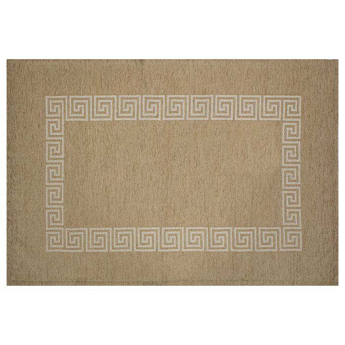 TAPPETO DA CUCINA CIPRO CAMOSCIO CON FONDO ANTISCIVOLO