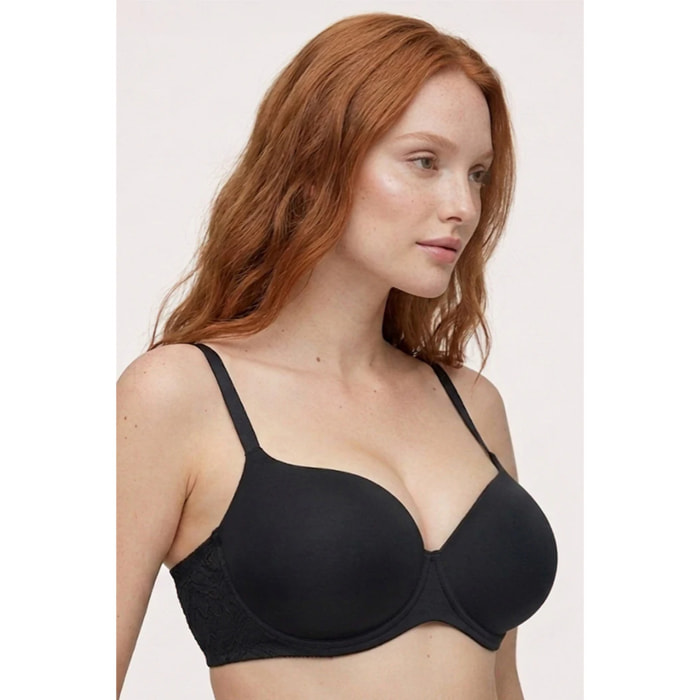 Reggiseno con ferretto con imbottitura Nero