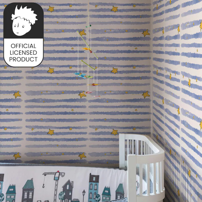 Carta da Parati Ufficiale Il Piccolo Principe Stelle Acquerello