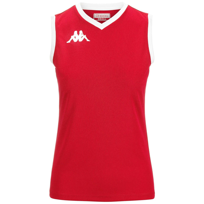 Maglie gioco Kappa Donna Kappa4Volley Giella Rosso