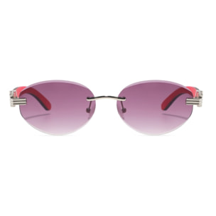 Gafas de Sol Feler 1820-11 Polarizadas de Madera Unisex 57 mm