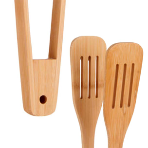 Pinza bambu cocina palas colección kinvara