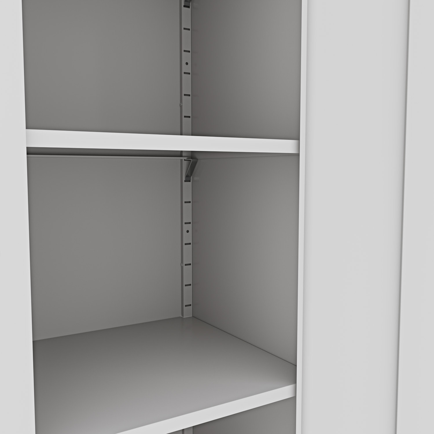 Armadio Armadietto In Metallo Multiuso Doppia Anta 5 Ripiani Regolabili Chiusura Con Doppia Chiave Mobiletto Documenti Ufficio 180x80x40 Cm Grigio