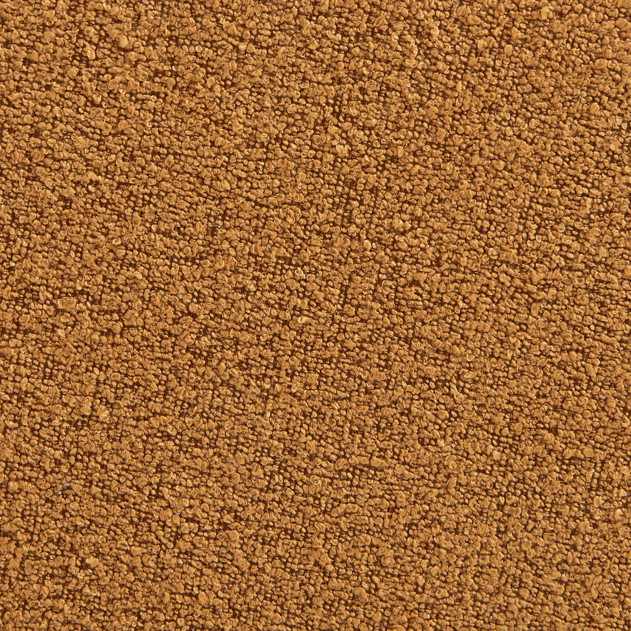 Pouf, repose-pieds pour chauffeuse Nova bouclette texturée  NOVA