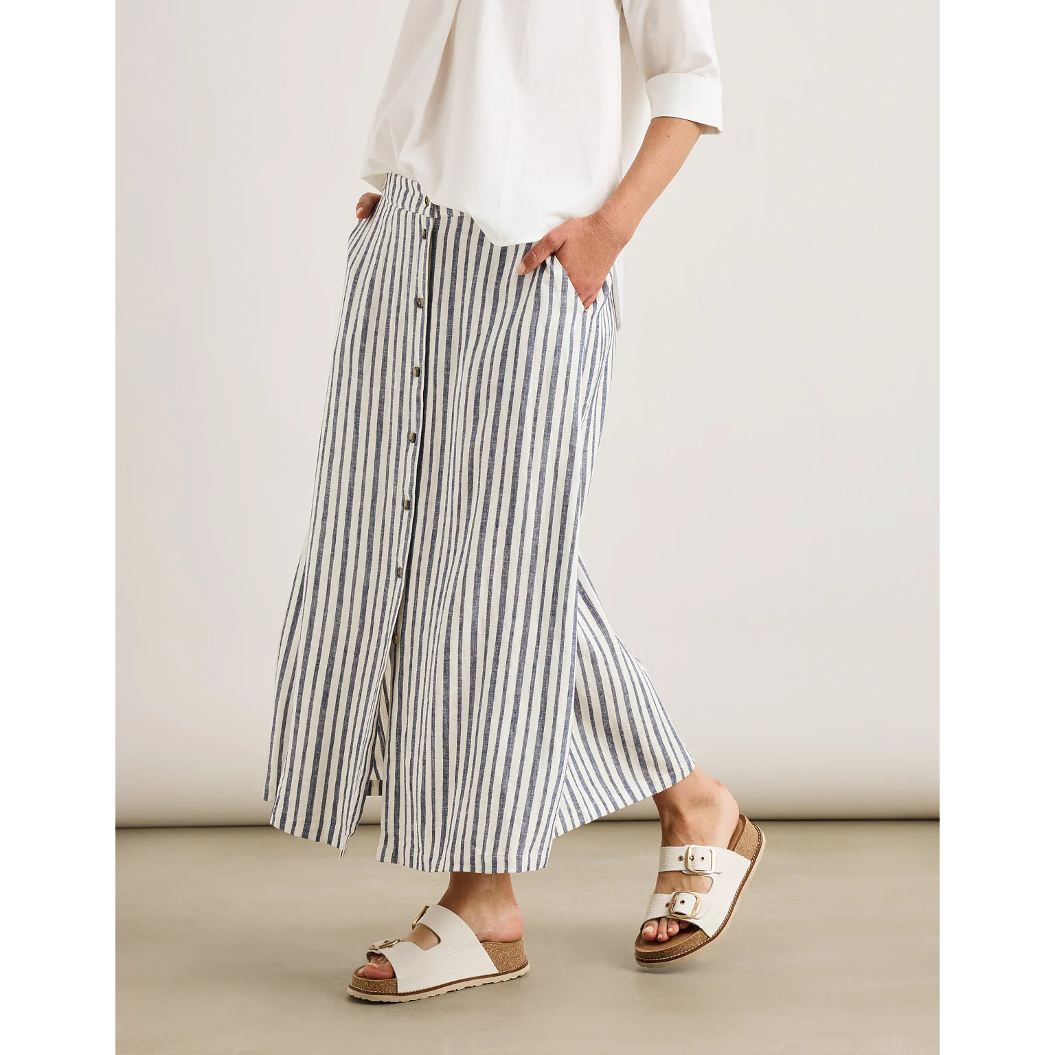 Falda Midi Azul - Sailora