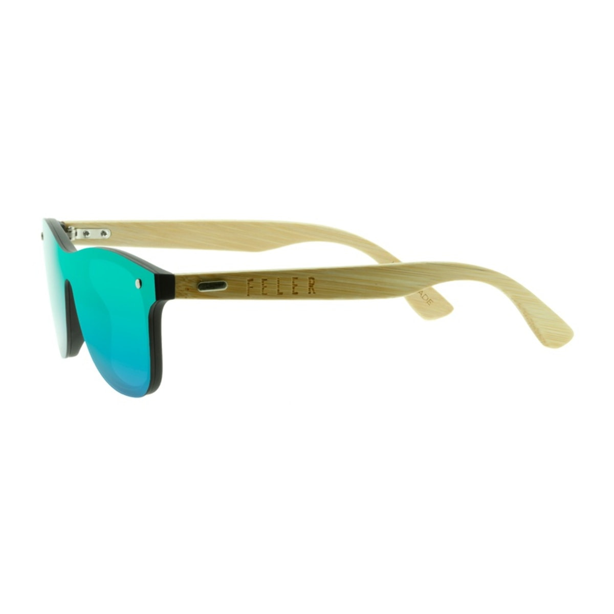 Gafas de Sol Feler B317M-1 - GREEN de Madera Unisex 50 mm