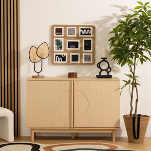 Pèle-mêle "Maurice" en bois 9 photos H53cm