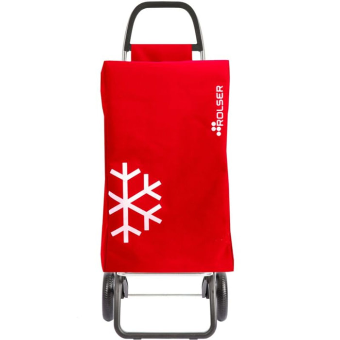 Chariot ROLSER de courses 2 roues Igloo MF Rouge