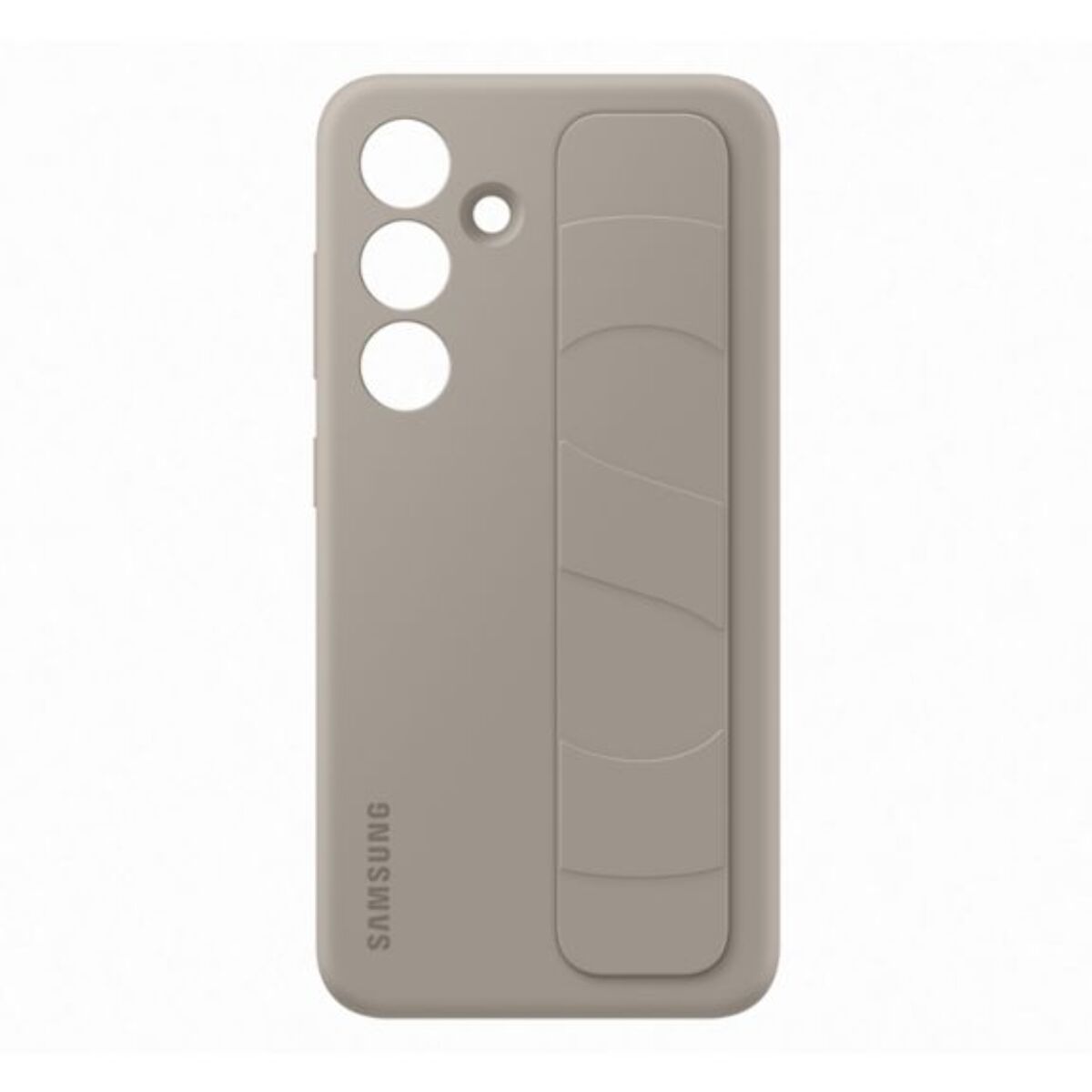 Coque SAMSUNG Samsung S24 sillicone lanière taupe