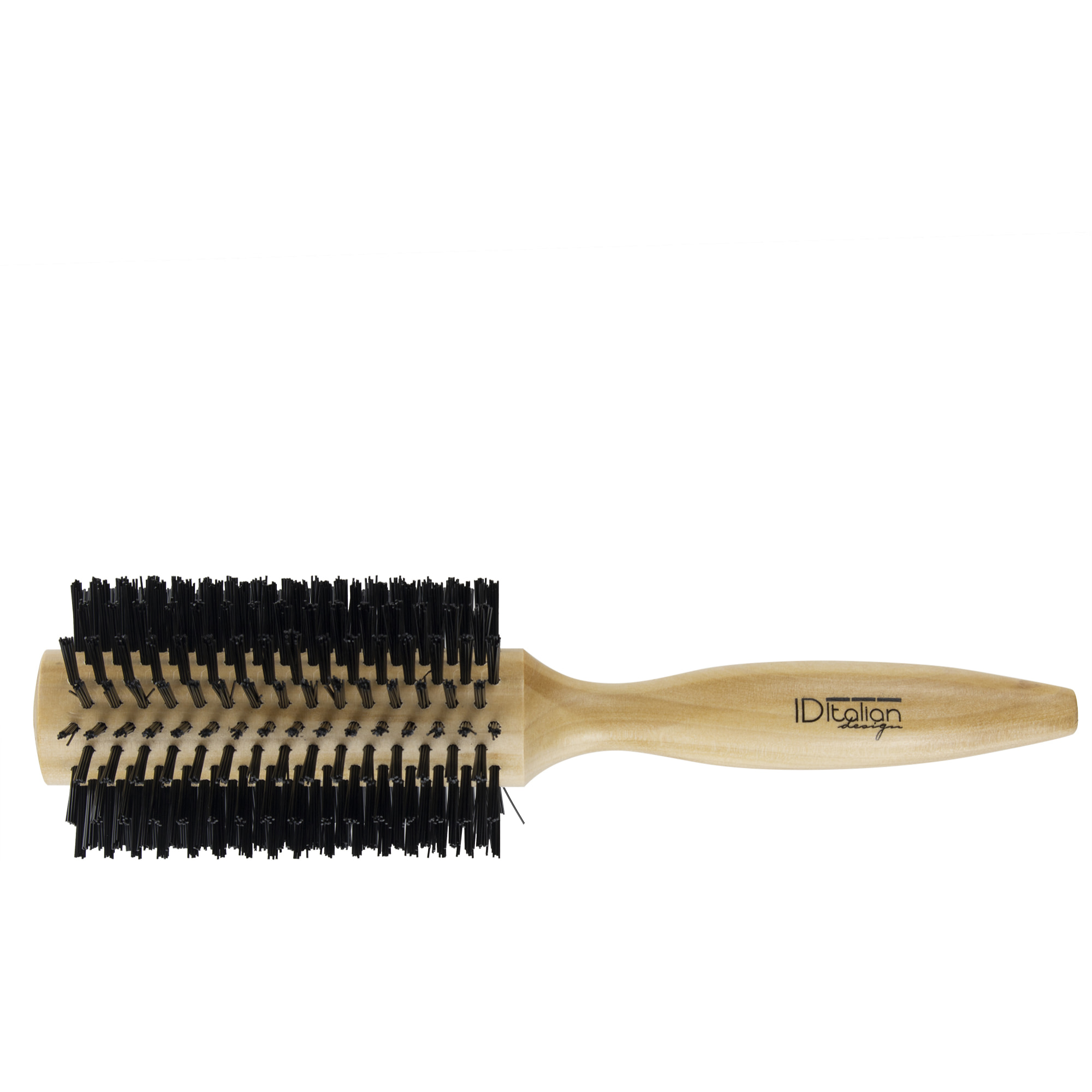 Brosse à cheveux ronde en bois - 33 mm