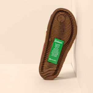 Sandalias N5798 MULTI LEATHER MULTI FRAMBUESA/ BALANCE color Multi frambuesa