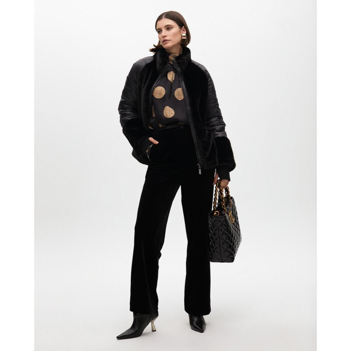 Camicia con Manica a Palloncino e Pois