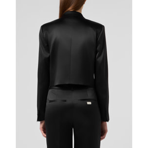 PHILIPP PLEIN Satin Bolero Flower