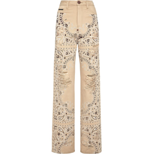 PHILIPP PLEIN Wide-leg jeans PAISLEY