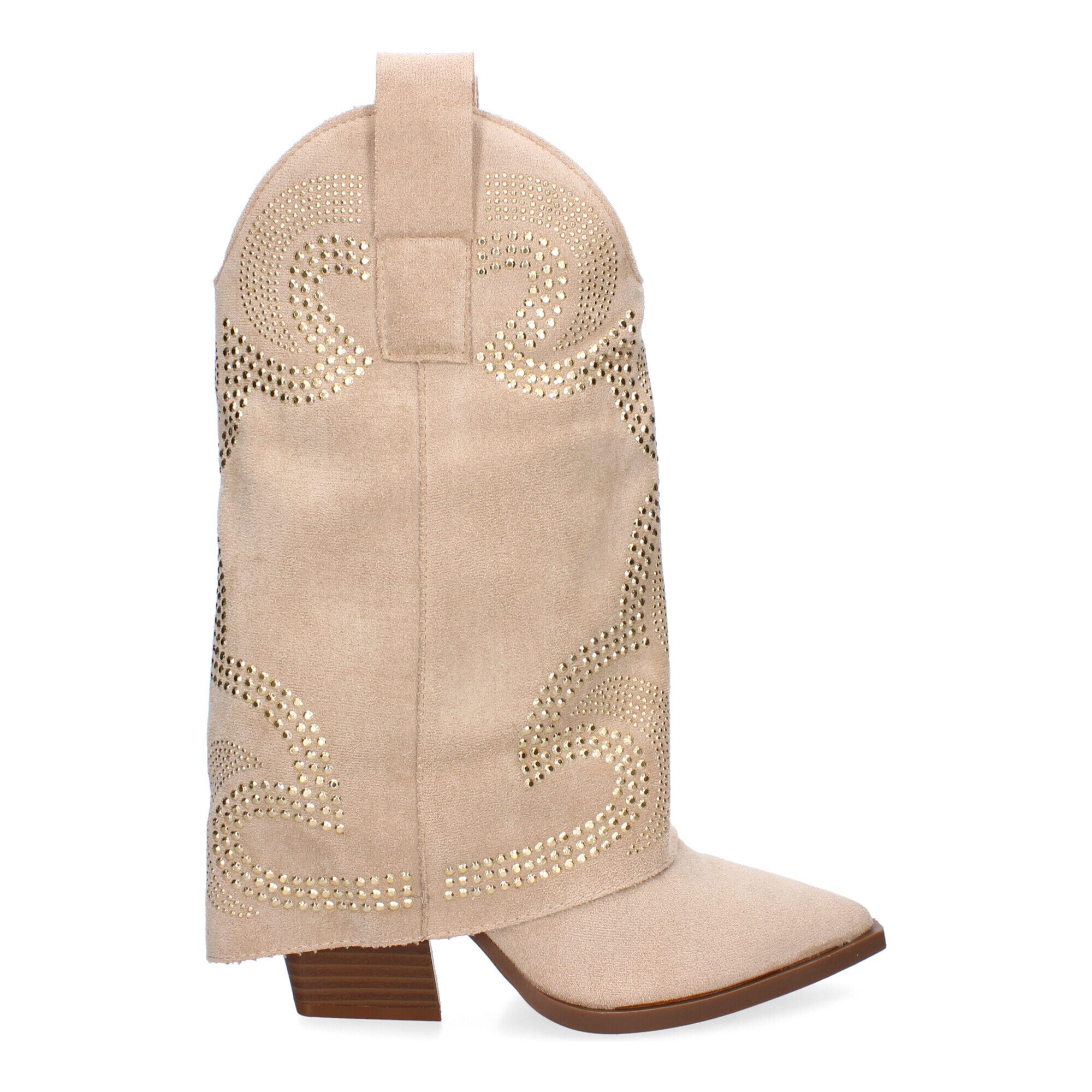 Botines de Tacón para Mujer, Estilo Cowboy Polaina, Comodas y Elegantes
