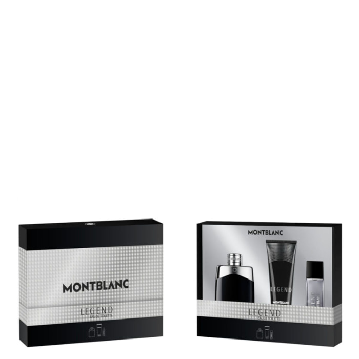 Legend - Coffret Eau de Toilette 100ml + Vaporisateur Voyage 15ml + Gel Douche Parfumé 100ml