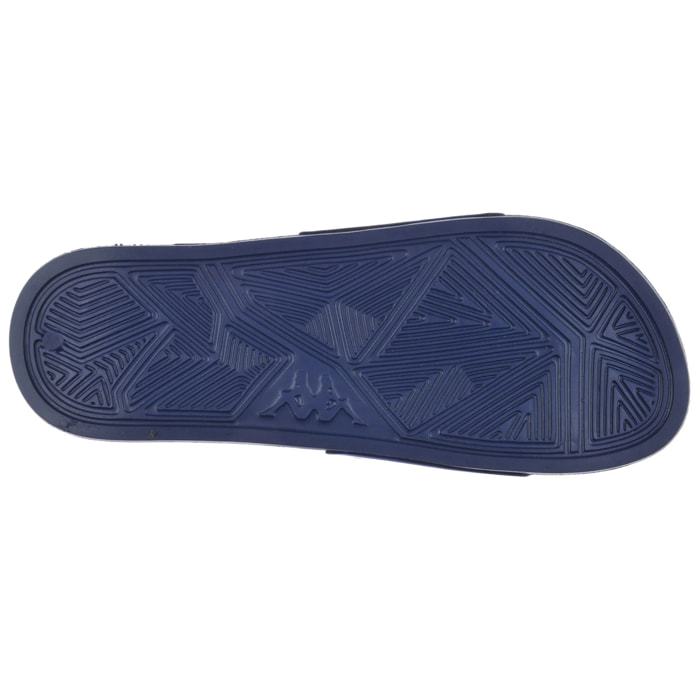Kappa - Chanclas Hombre Mujer Azul - Logo Sarty