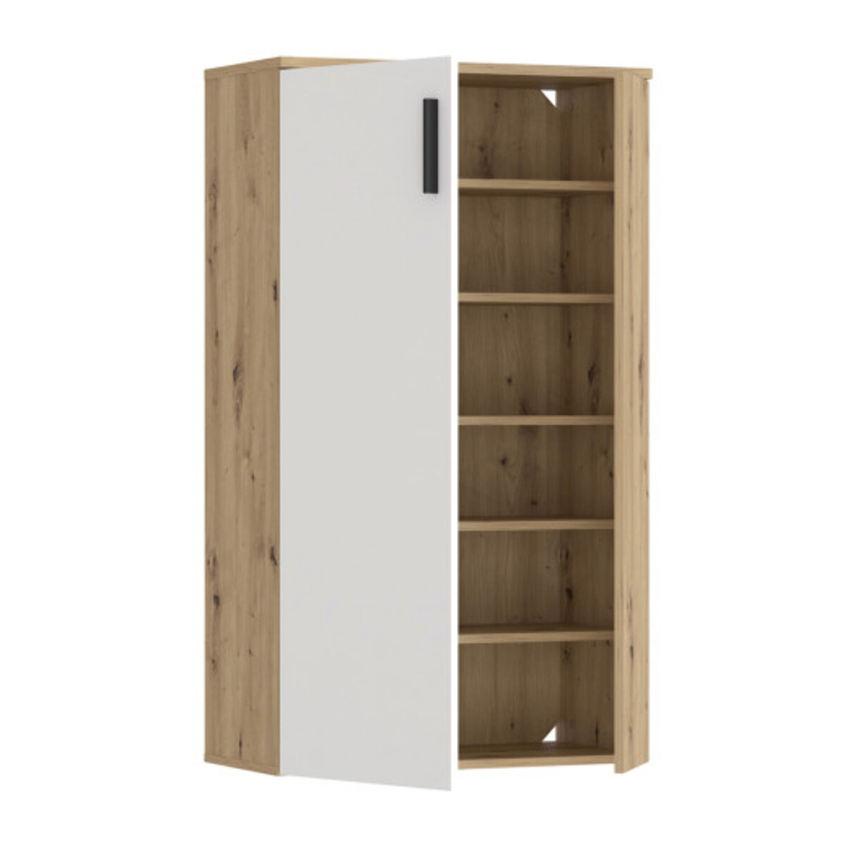 Armoire Meuble à Chaussures 2 Portes 5 tablettes - SHOES