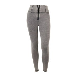 Jeggings push up WR.UP® superskinny vita alta con zip