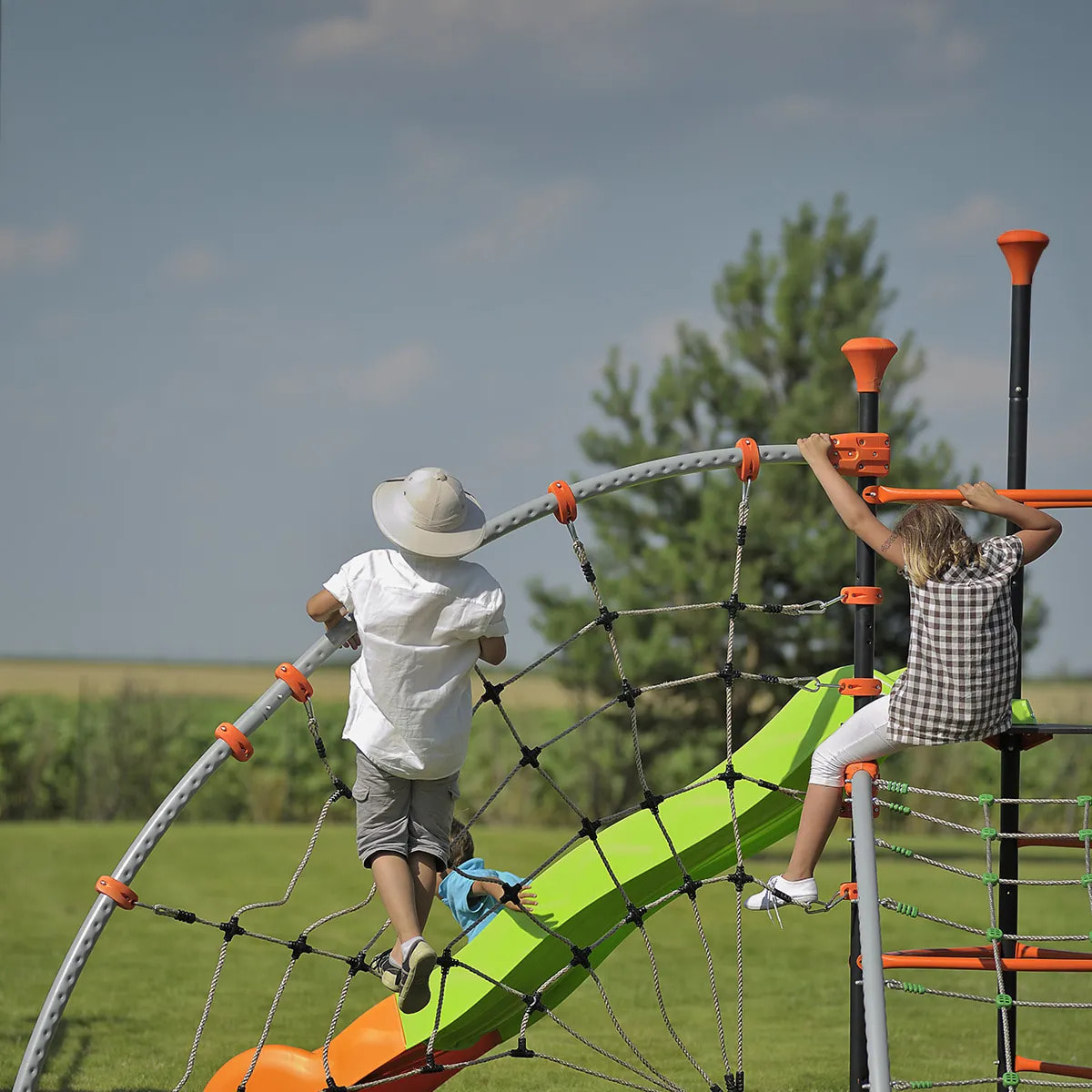 Structure de jeux Trigano - EVO FOLY - 9 enfants