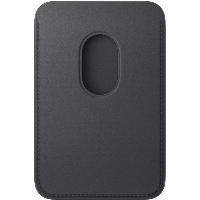 Porte-cartes APPLE MagSafe tissage fin Noir