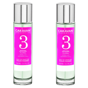 Caravan fragancias set de 2 frascos perfume de mujer nº3, de 150 ml