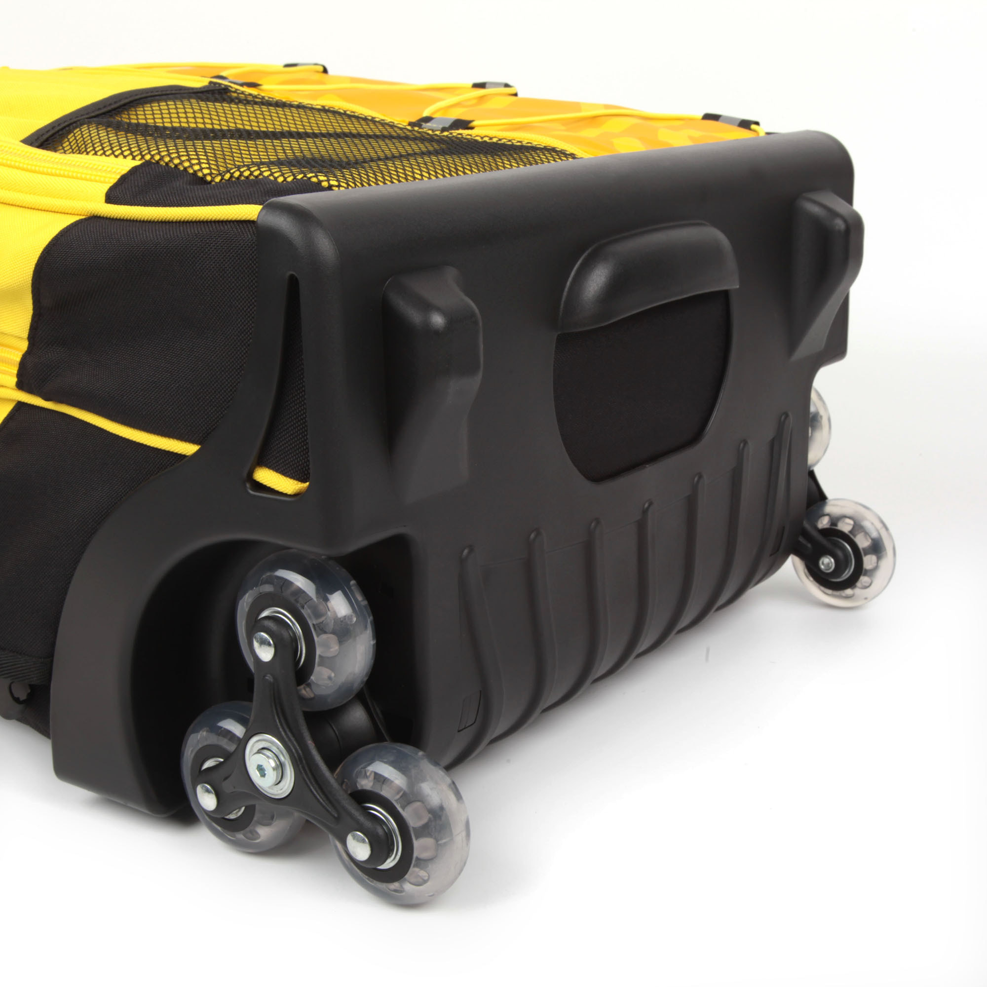 Zaino trolley tre ruote Ne.on! Sketch Yellow Fluo