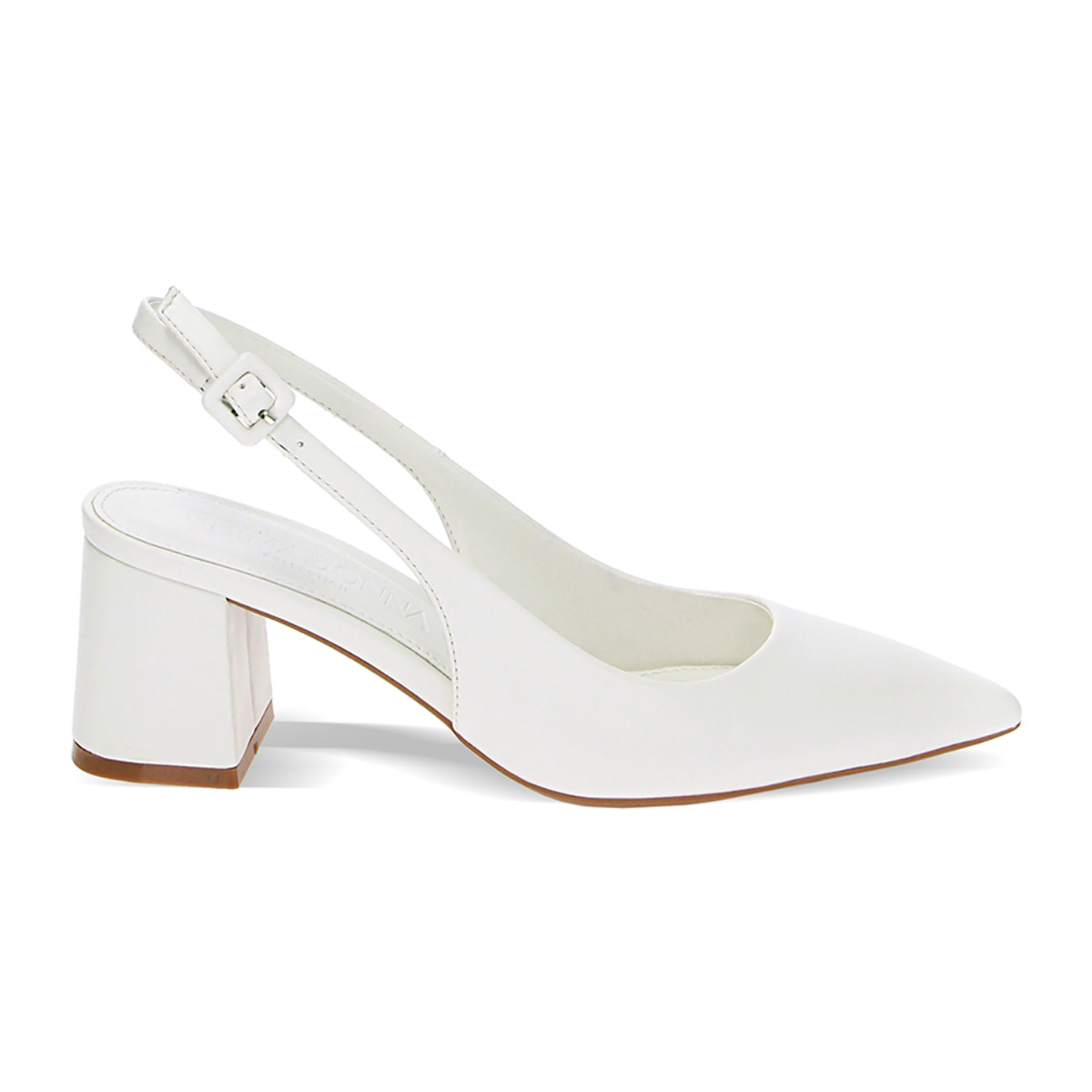 Tacones blancos de 6 cm