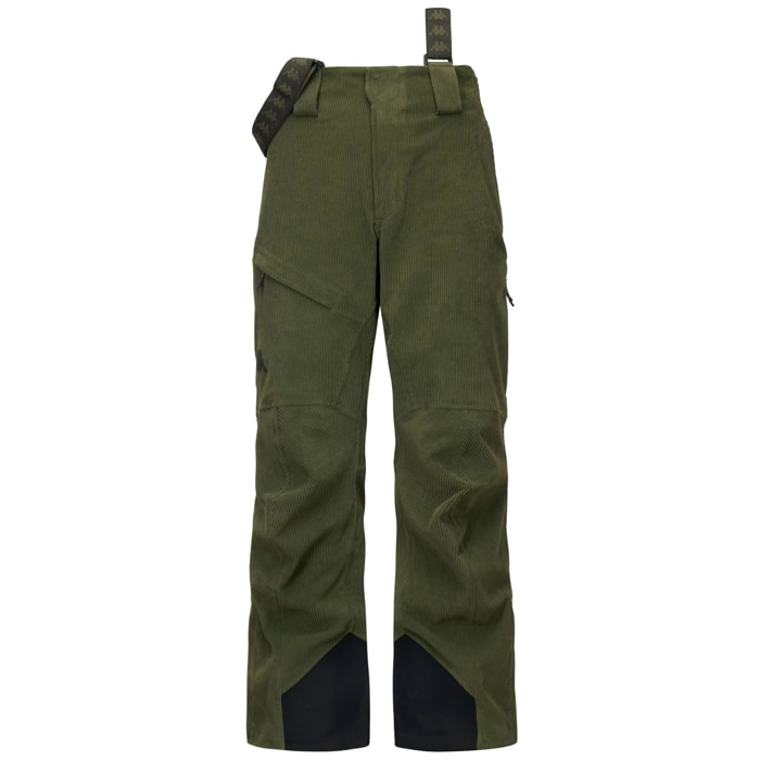 Kappa - Pantaloni Uomo Verde - 6Cento 626Ve